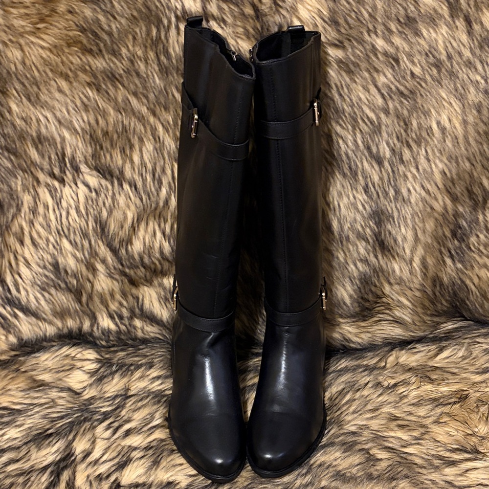 Rockport Classic Black Tall Women's Riding Boots